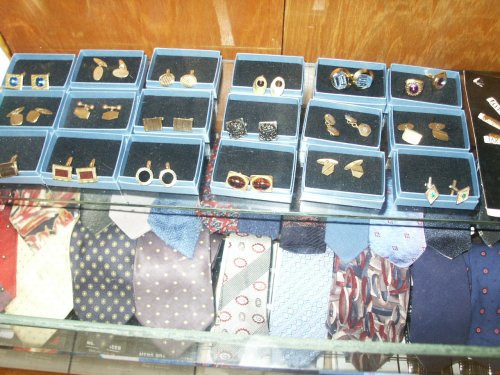 Cufflinks and ties