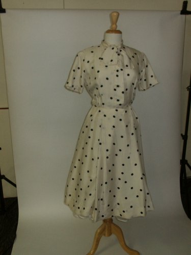 50s spotty dress